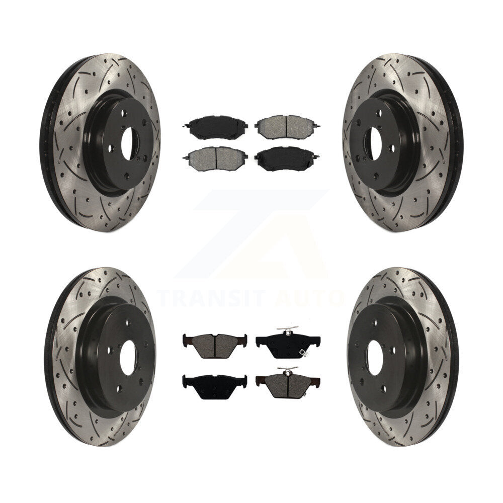 Transit Auto KDS-100523 Disc Brake Kit for 2015-2021 Subaru WRX, Subaru Legacy, Subaru Outback - Front and Rear