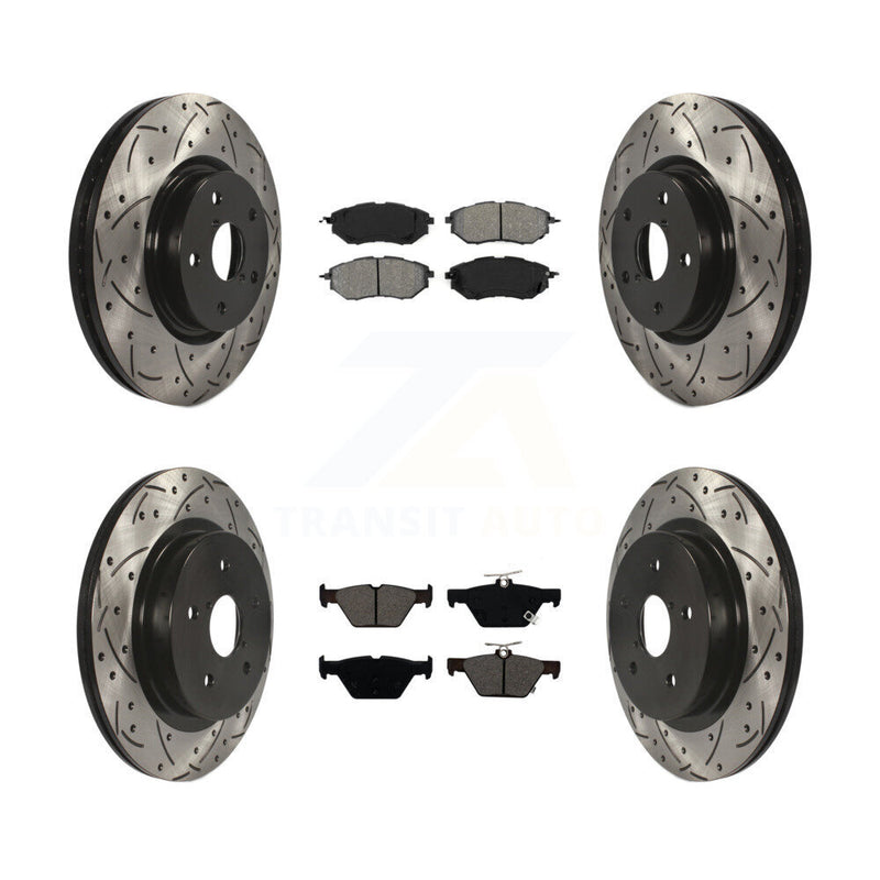 Transit Auto KDS-100523 Disc Brake Kit for 2015-2021 Subaru WRX, Subaru Legacy, Subaru Outback - Front and Rear