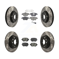 Transit Auto KDS-100524 Disc Brake Kit for 2015-2020 Volkswagen Passat - Front and Rear