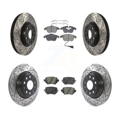 Transit Auto KDS-100525 Disc Brake Kit for 2016-2018 Audi Q3, Audi Q3 Quattro - Front and Rear
