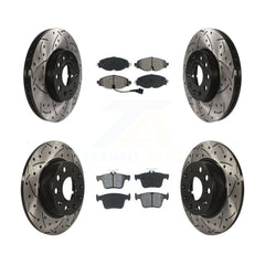 Transit Auto KDS-100529 Disc Brake Kit for 2015-2023 Volkswagen Taos, Audi A3 and More - Front and Rear