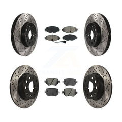 Transit Auto KDS-100530 Disc Brake Kit for 2015-2021 Volkswagen Golf, Volkswagen Golf SportWagen - Front and Rear