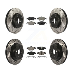 Transit Auto KDS-100534 Disc Brake Kit for 2015 Mercedes-Benz E400 - Front and Rear