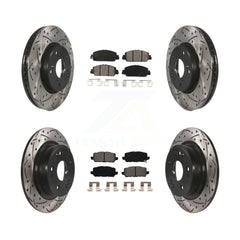 Transit Auto KDS-100539 Disc Brake Kit for 2016-2022 Honda HR-V - Front and Rear