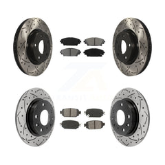 Transit Auto KDS-100540 Disc Brake Kit for 2019-2022 Mazda CX-3 - Front and Rear