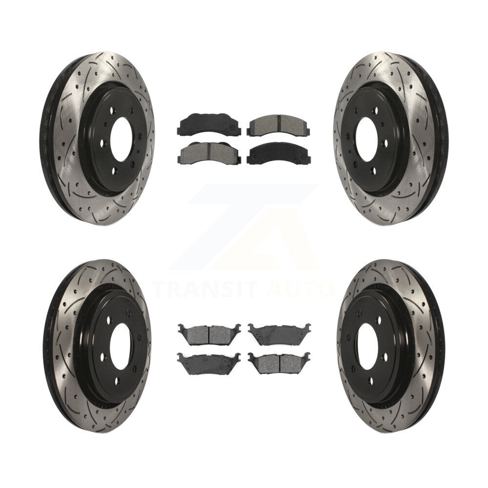 Transit Auto KDS-100554 Disc Brake Kit for 2015-2017 Ford F-150 - Front and Rear
