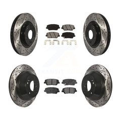 Transit Auto KDS-100555 Disc Brake Kit for 2014-2015 Kia Sorento - Front and Rear