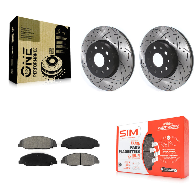 Transit Auto KDS-100561 Disc Brake Kit for 2014 Cadillac CTS - Front