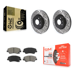 Transit Auto KDS-100563 Disc Brake Kit for 2012-2017 Kia Rio - Front