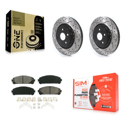 Transit Auto KDS-100570 Disc Brake Kit for 2016-2023 Toyota Crown, Lexus NX250 and More - Front