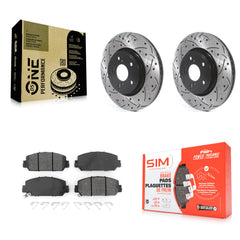 Transit Auto KDS-100571 Disc Brake Kit for 2017-2023 Honda HR-V, Honda CR-V - Front