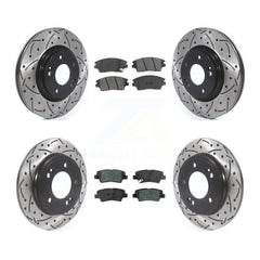 Transit Auto KDS-100581 Disc Brake Kit for 2017-2020 Hyundai Elantra - Front and Rear