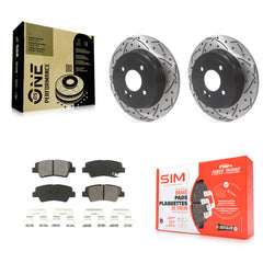 Transit Auto KDS-100593 Disc Brake Kit for 2012-2018 Kia Rio, Hyundai Accent - Rear