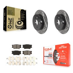 Transit Auto KDS-100597 Disc Brake Kit for 2018-2024 Toyota Camry - Rear