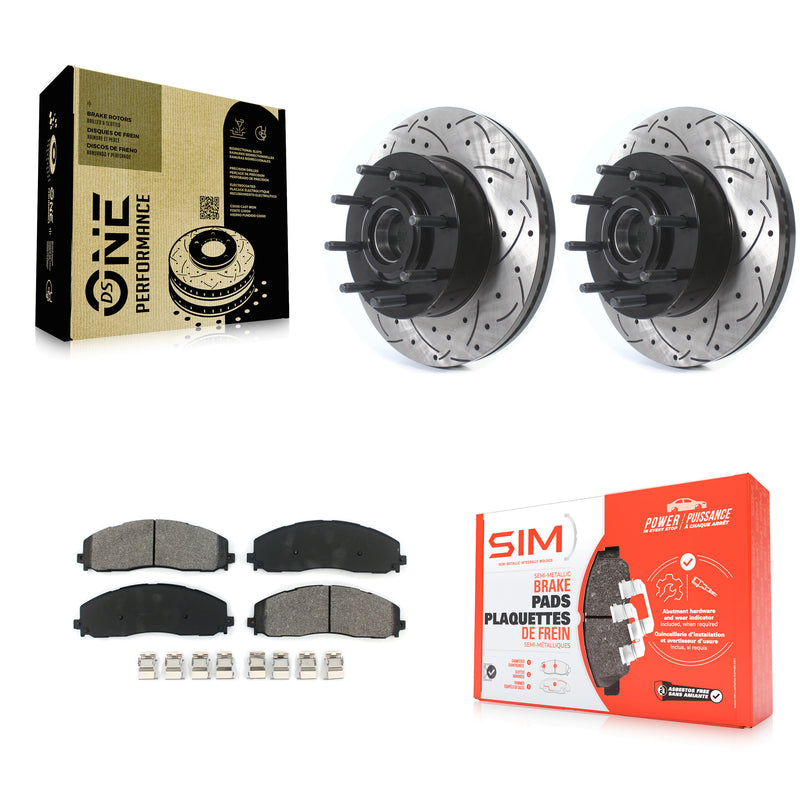 Transit Auto KDS-100599 Disc Brake Kit for 2013-2023 Ford F-250 Super Duty, Ford F-350 Super Duty - Front