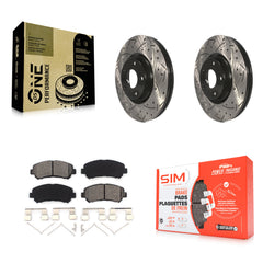 Transit Auto KDS-100602 Disc Brake Kit for 2009-2022 Nissan Maxima - Front