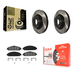 Transit Auto KDS-100608 Disc Brake Kit for 2015-2020 Ford Mustang - Front