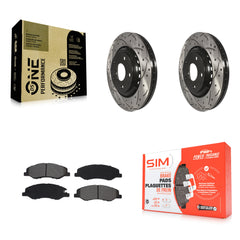 Transit Auto KDS-100616 Disc Brake Kit for 2018-2023 Honda Odyssey - Front