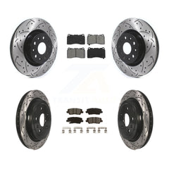 Transit Auto KDS-100624 Disc Brake Kit for 2015 Cadillac CTS - Front and Rear