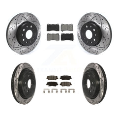 Transit Auto KDS-100625 Disc Brake Kit for 2015-2016 Cadillac CTS - Front and Rear