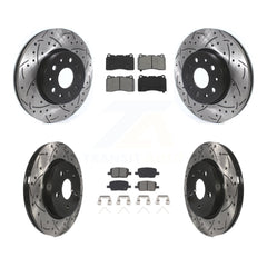 Transit Auto KDS-100626 Disc Brake Kit for 2016-2022 Chevrolet Camaro, Cadillac CT6 - Front and Rear