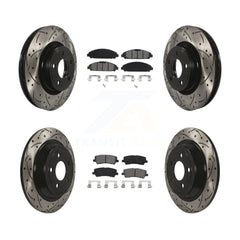 Transit Auto KDS-100627 Disc Brake Kit for 2015-2017 Ford Mustang - Front and Rear