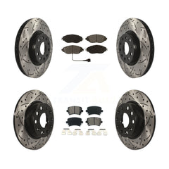Transit Auto KDS-100628 Disc Brake Kit for 2015 Volkswagen GTI - Front and Rear