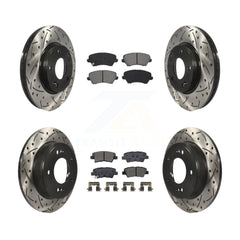 Transit Auto KDS-100634 Disc Brake Kit for 2016-2018 Hyundai Elantra GT, Kia Forte and More - Front and Rear