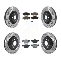 Transit Auto KDS-100640 Disc Brake Kit for 2015-2022 Volkswagen Arteon, Audi A3 Quattro and More - Front and Rear