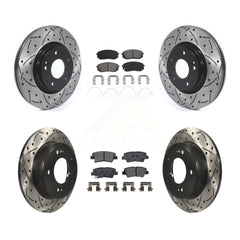 Transit Auto KDS-100642 Disc Brake Kit for 2021 Kia Forte5 - Front and Rear