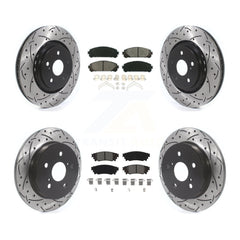 Transit Auto KDS-100644 Disc Brake Kit for 2020-2023 Toyota Camry, Toyota Avalon - Front and Rear