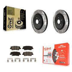 Transit Auto KDS-100648 Disc Brake Kit for 2015 Cadillac CTS - Rear
