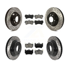 Transit Auto KDS-100661 Disc Brake Kit for 2004-2015 Audi Q7, Volkswagen Touareg - Front and Rear