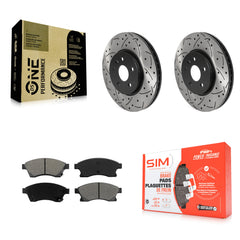 Transit Auto KDS-100664 Disc Brake Kit for 2013-2014 Chevrolet Sonic - Front