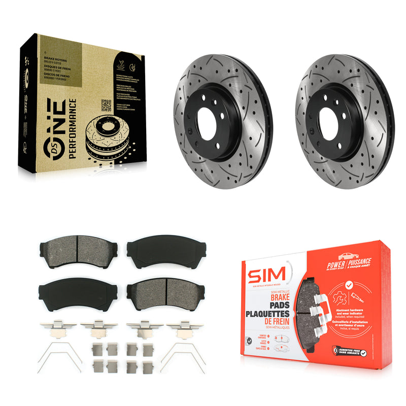 Transit Auto KDS-100667 Disc Brake Kit for 2006-2013 Mazda 6, Lincoln MKZ and More - Front