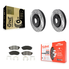 Transit Auto KDS-100683 Disc Brake Kit for 2006-2013 INFINITI FX37, INFINITI FX35, INFINITI FX45 - Front