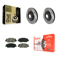 Transit Auto KDS-100686 Disc Brake Kit for 2012 Hyundai Genesis - Front