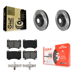 Transit Auto KDS-100687 Disc Brake Kit for 2009-2014 Hyundai Genesis - Front