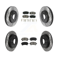 Transit Auto KDS-100706 Disc Brake Kit for 2013-2016 Chevrolet Malibu Limited, Chevrolet Malibu - Front and Rear