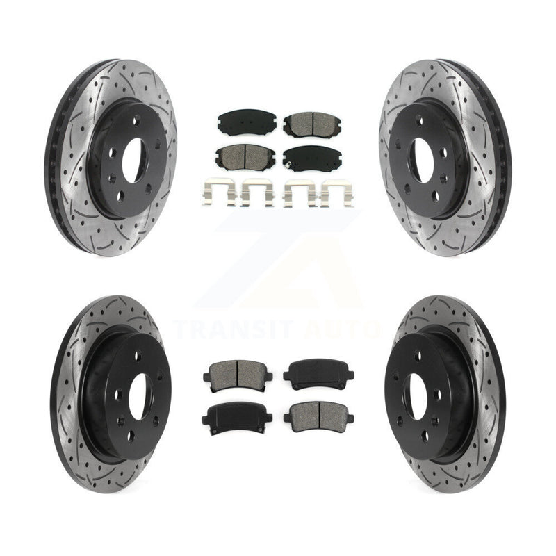 Transit Auto KDS-100706 Disc Brake Kit for 2013-2016 Chevrolet Malibu Limited, Chevrolet Malibu - Front and Rear