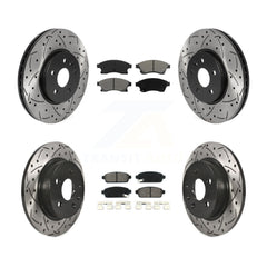 Transit Auto KDS-100709 Disc Brake Kit for 2013-2014 Chevrolet Sonic - Front and Rear