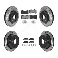 Transit Auto KDS-100710 Disc Brake Kit for 2015-2020 Chevrolet Colorado, GMC Canyon - Front and Rear