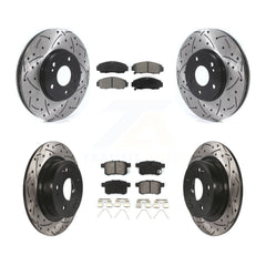 Transit Auto KDS-100717 Disc Brake Kit for 2008-2010 Acura TSX, Honda Accord - Front and Rear