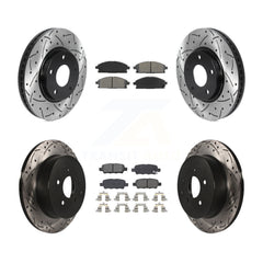Transit Auto KDS-100721 Disc Brake Kit for 2004-2009 Nissan Quest - Front and Rear