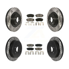 Transit Auto KDS-100725 Disc Brake Kit for 2017-2023 Subaru BRZ, Toyota GR86, Toyota 86 - Front and Rear