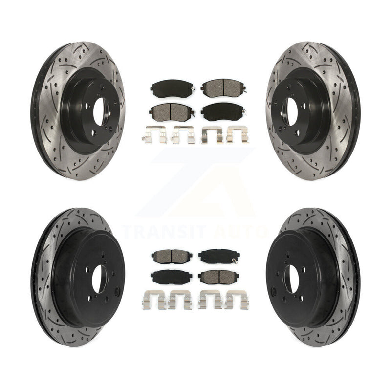 Transit Auto KDS-100725 Disc Brake Kit for 2017-2023 Subaru BRZ, Toyota GR86, Toyota 86 - Front and Rear