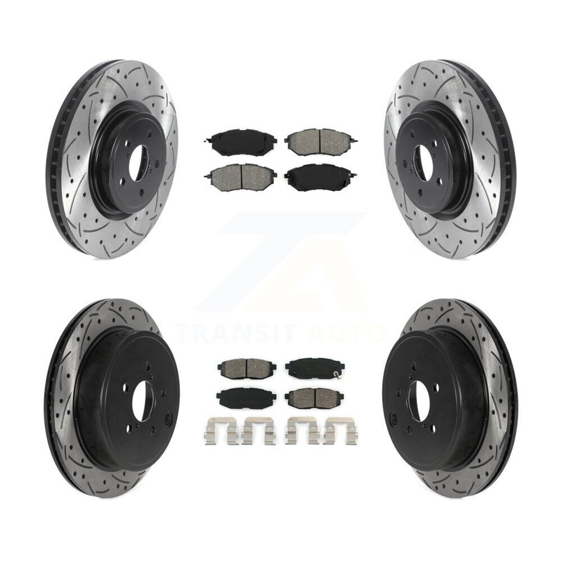 Transit Auto KDS-100726 Disc Brake Kit for 2010-2014 Subaru Legacy, Subaru Outback - Front and Rear