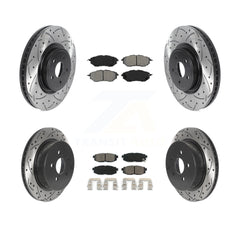 Transit Auto KDS-100727 Disc Brake Kit for 2014-2018 Subaru Forester - Front and Rear