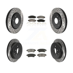 Transit Auto KDS-100729 Disc Brake Kit for 2006-2007 Nissan Xterra - Front and Rear