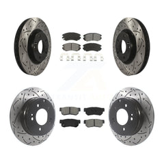 Transit Auto KDS-100735 Disc Brake Kit for 2006-2008 Hyundai Sonata - Front and Rear
